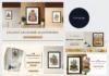 Shop Luxury Framed Art Goddess Andal for Elegant Home Decor