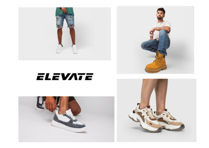 הגבהה לנעל איכותית של ELEVATE לנוחות וביטחון יומיומי